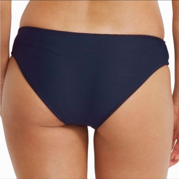 Seafolly by Miléa Mini Rib Pink Hipster Bikini Brief - Picture 6 of 9